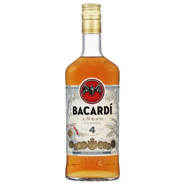 Bacardi Anejo Cuatro 4yr Rum