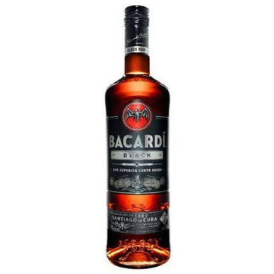Bacardi Black Rum Puerto Rico 750ml