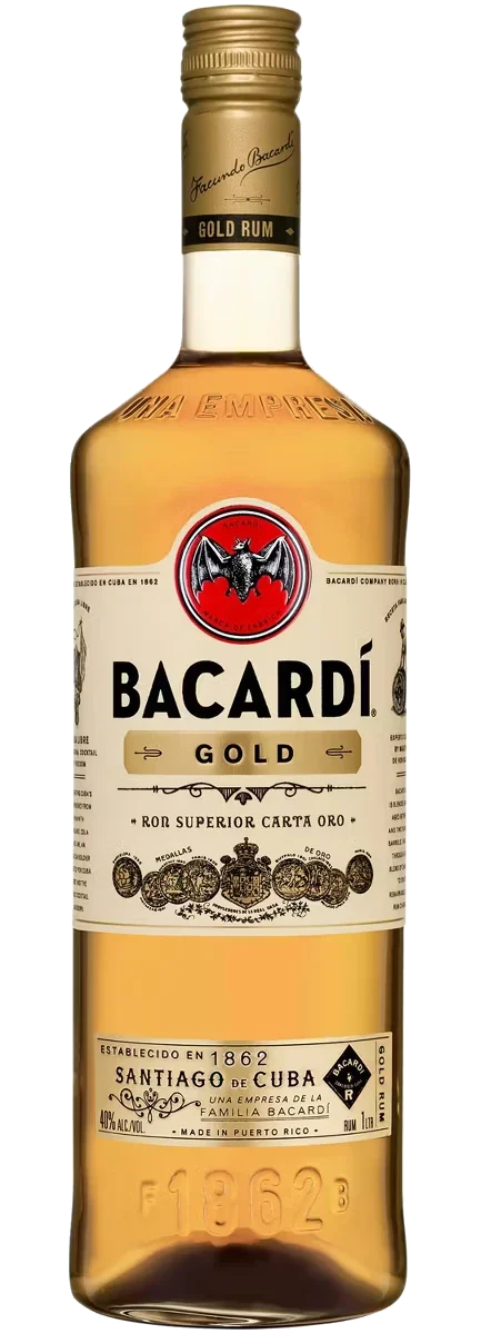 Bacardi Gold Rum 1L