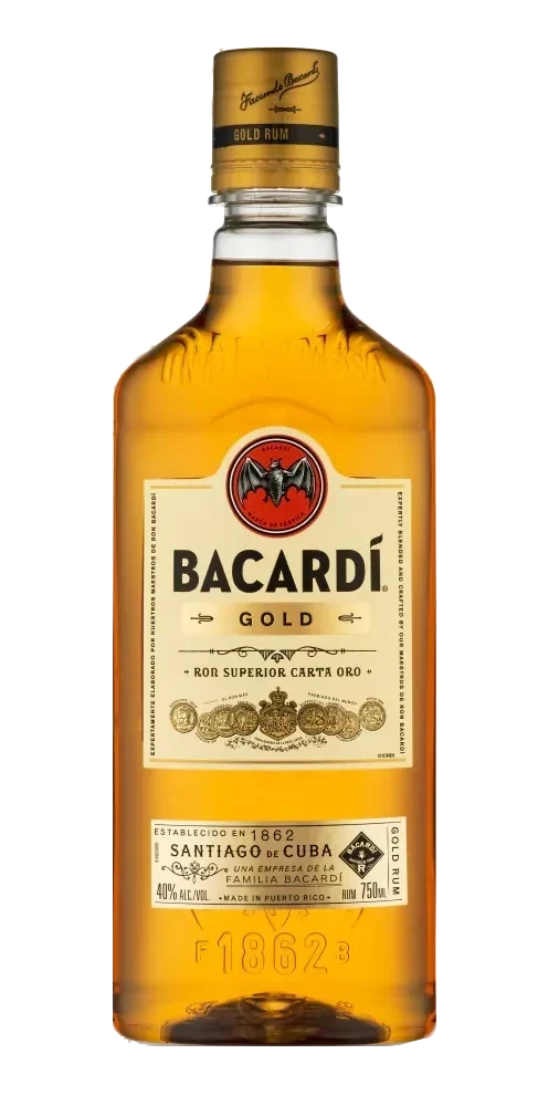 Bacardi Gold Rum 750ML PET