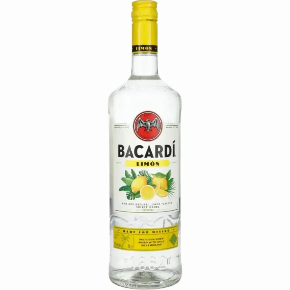 Bacardi LIMON Rum 1.0L LITER