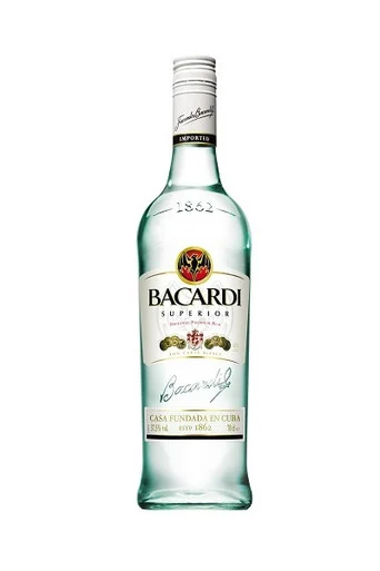 Bacardi Silver Rum 1.0 L