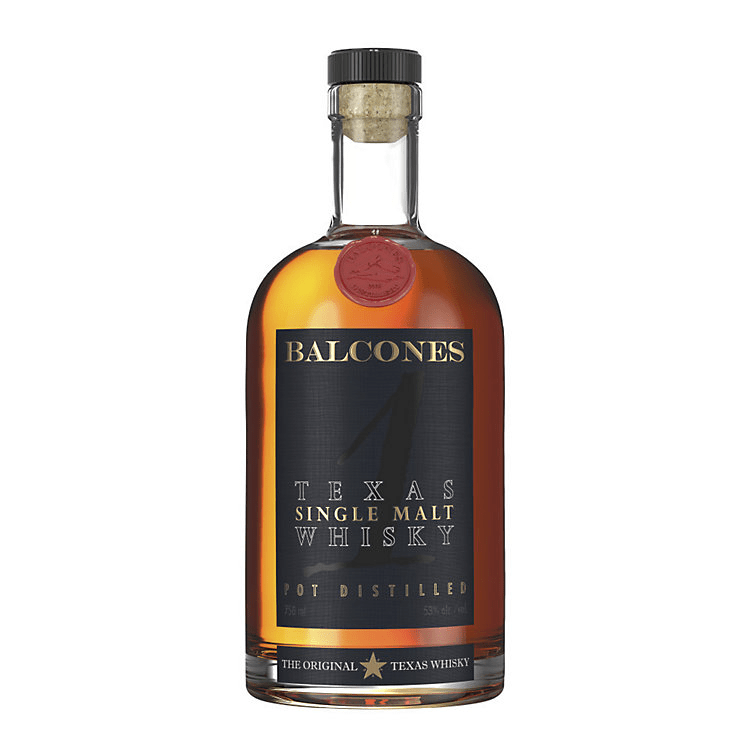 Balcones Texas Single Malt Whisky 1 Pot Distilled 750ml