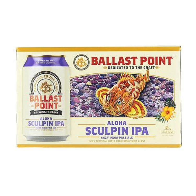 Ballast Point Aloha Sculpin Beer 6pk