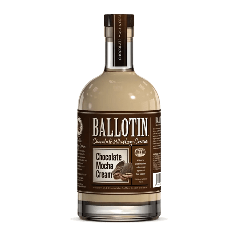 Ballotin Chocolate Mocha Whiskey Cream 750mL