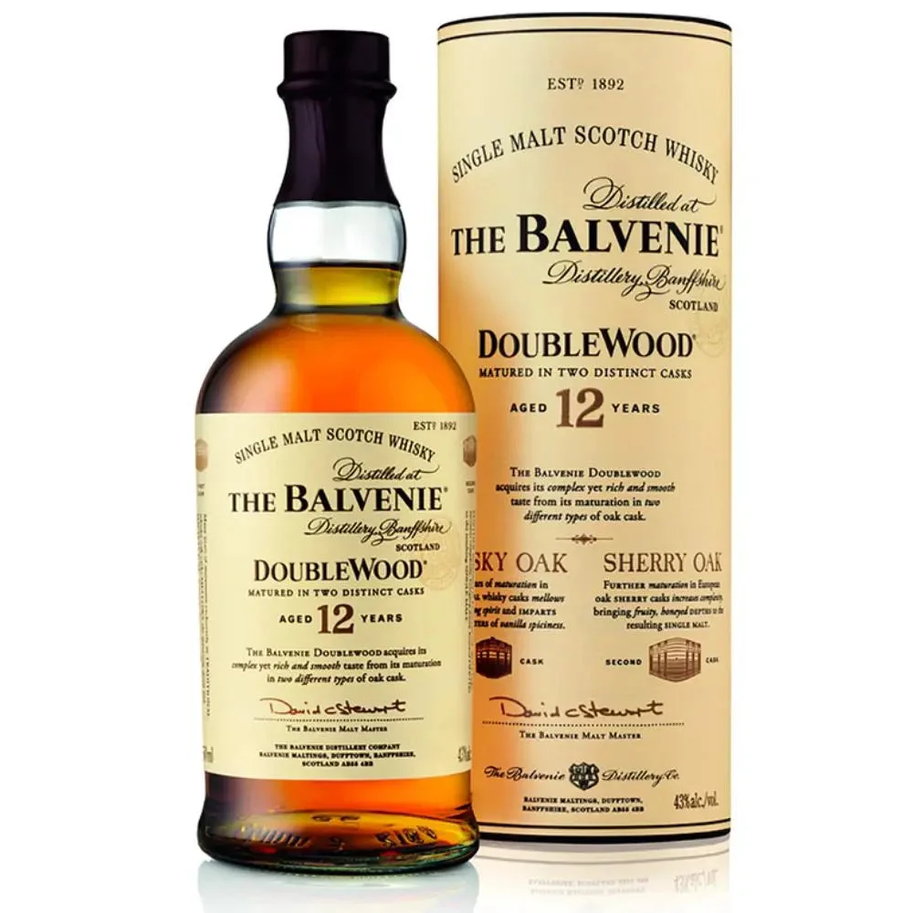 Balvenie Doublewood 12 Year Old Single MaltScotch 750ml