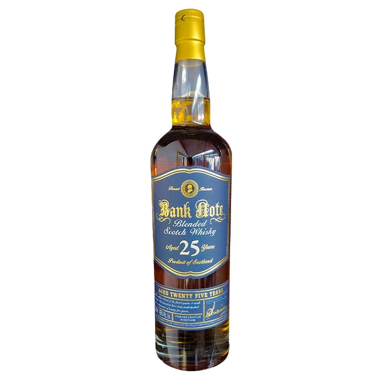 Bank Note 25 Year Sigle Malt Scotch Whiskey - 750ml