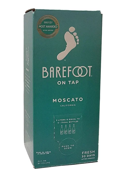 Barefoot Moscato 3L Box