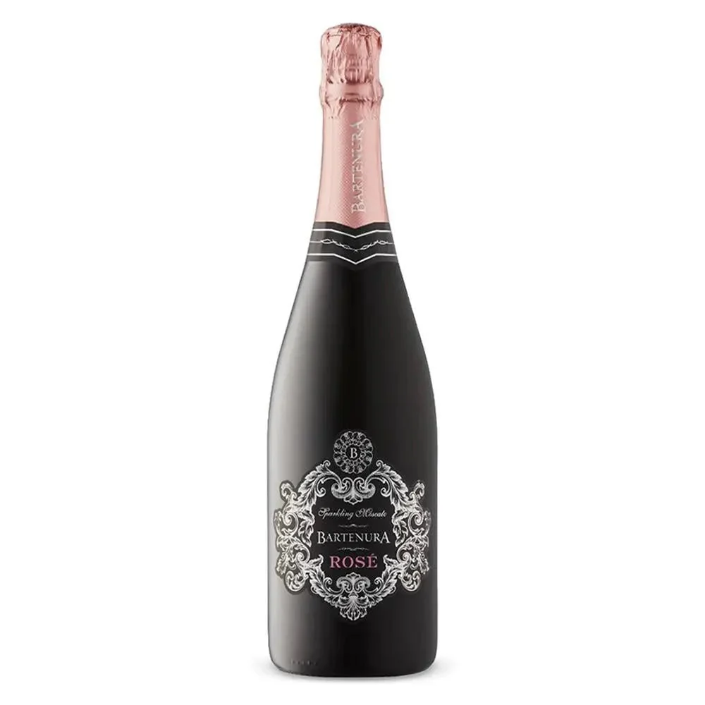 Bartenura Piemonte Sparkling Moscato Rose Kosher 750ml