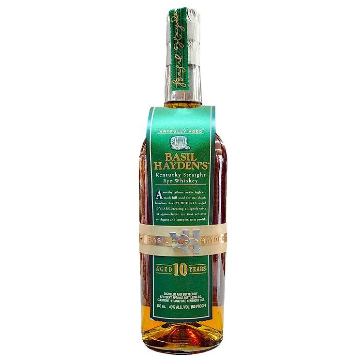 Basil Hayden's Straight Rye Whiskey 10 Year - 750ml