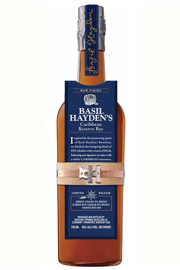 Basil Haydens Carribean Reserve Rye 750ML
