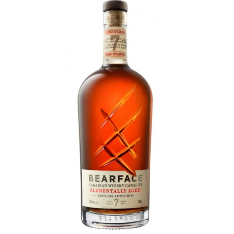 Bearface 7 Year Old Triple Oak Canadian Whiskey - 750ml