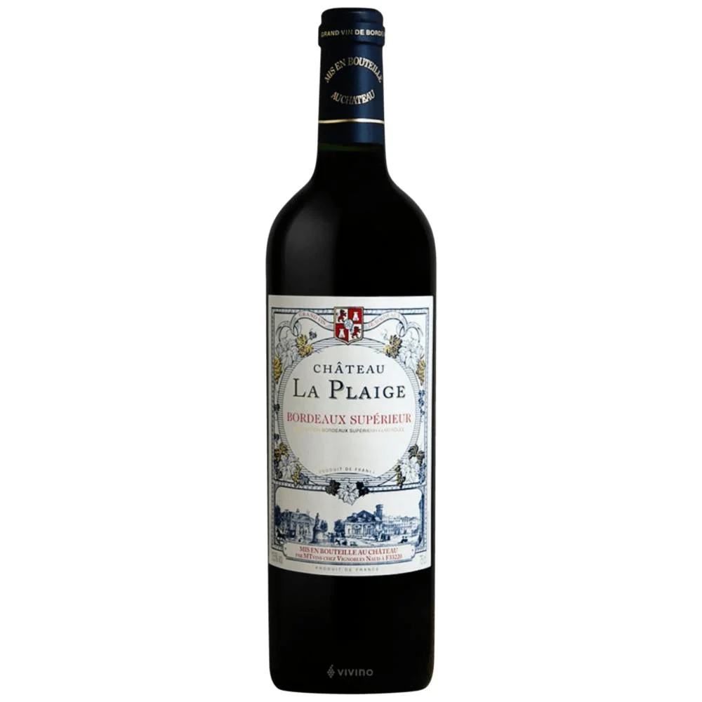 Chateau La Plaige Bordeaux Superieur 2023 750ml