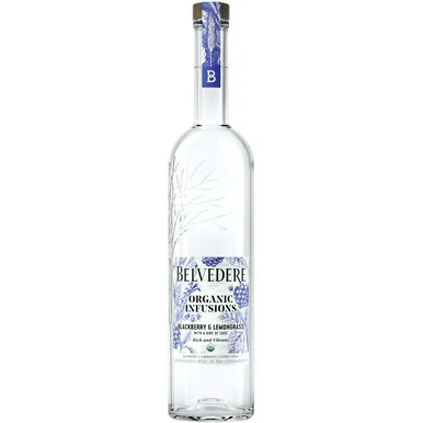 Belvedere Organic Infusions Blackberry & Lemongrass Vodka - 750ml