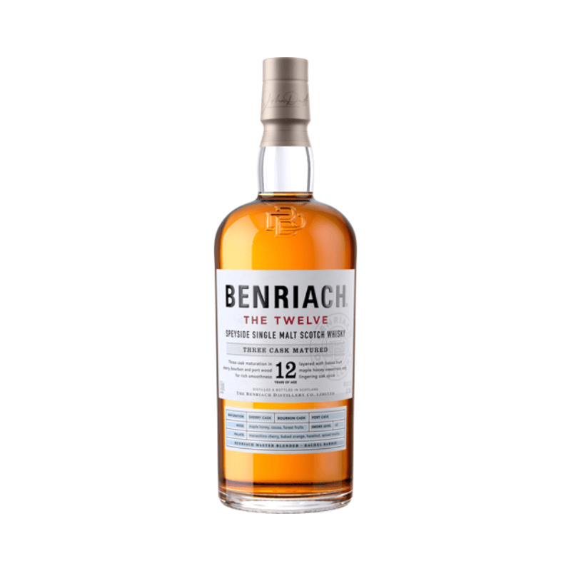 Benriach The Twelve Speyside Single Malt Scotch Whisky 750mL