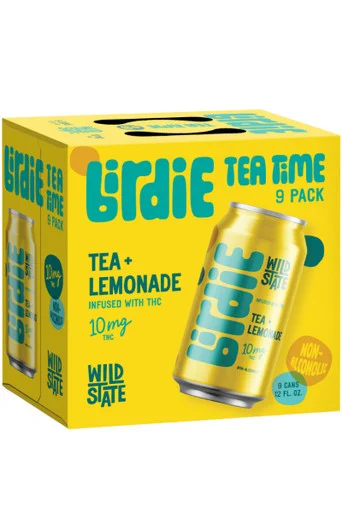 Birdie Tea + Lemonade 10mg THC 9pk 12oz cans