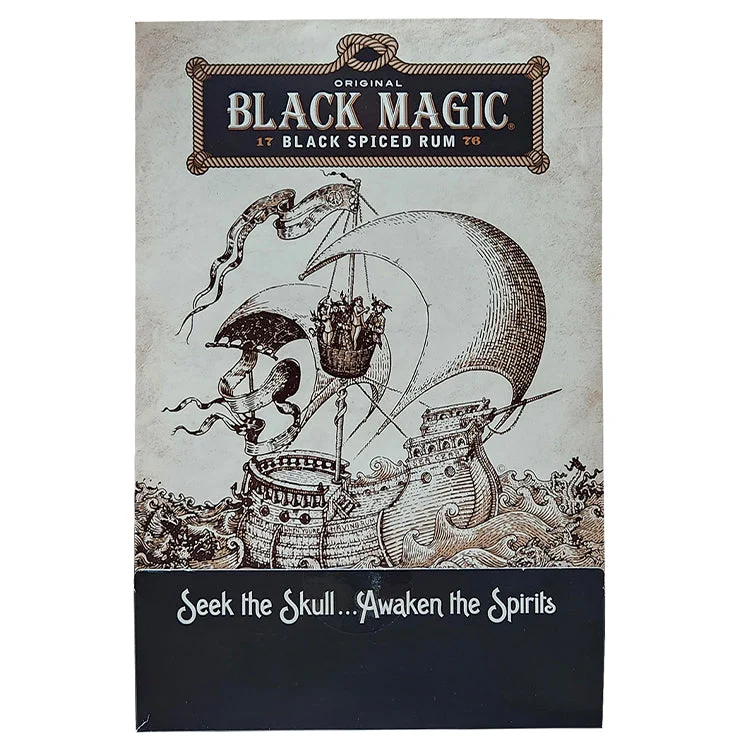 Black Magic Spiced Rum - Mini Shots Box Of 60 x 50ml