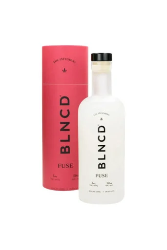 BLNCD Fuse Unflavored THC Spirit 50mg THC 500ml bottle