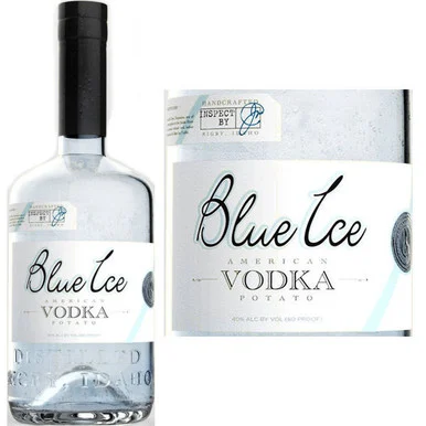 Blue Ice American Potato Vodka 750ml Rated 94BTI