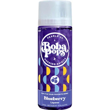 Boba Pops Popping Blueberry Liqueur 375ml