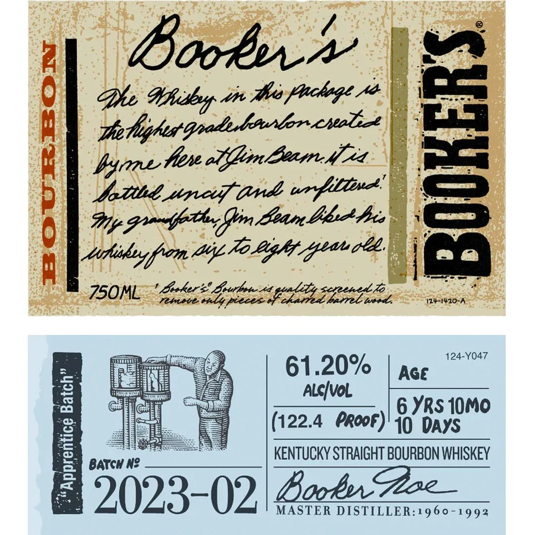 Booker's 2023-02 'Apprentice Batch' Kentucky Straight Bourbon Whiskey