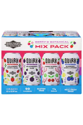 Boulevard Quirk Berry & Botantical Mix 12pk cans