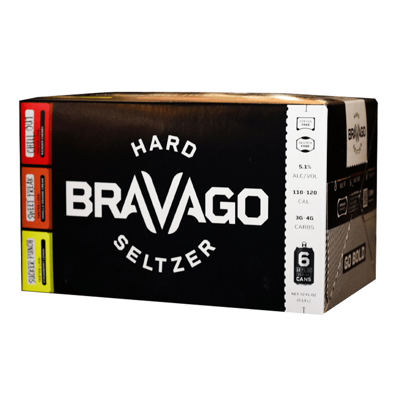 Bravago Hard Seltzer 6 pack