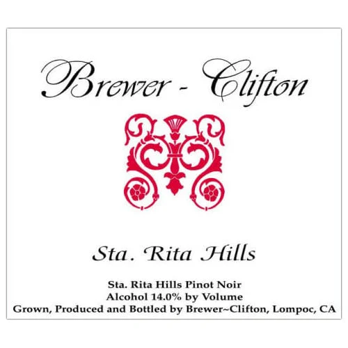 Brewer-Clifton Sta. Rita Hills Pinot Noir 2022