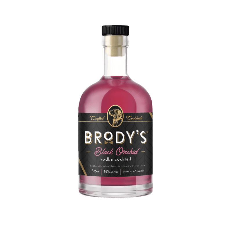 Brody's Crafted Cocktails Black Orchid Vodka Cocktail 375mL