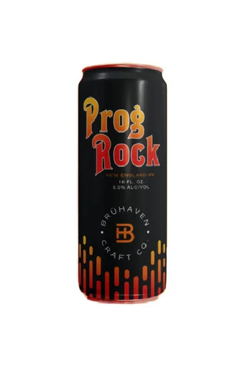Bruhaven Prog Rock Hazy IPA 4pk 16oz cans