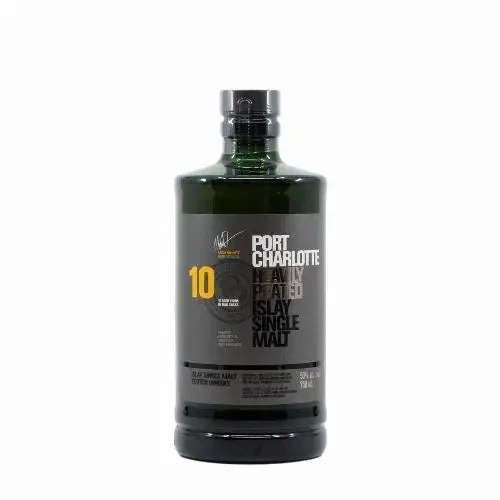 Bruichladdich Port Charlotte Scottish Barley 10 Year Heavily Peated750ml