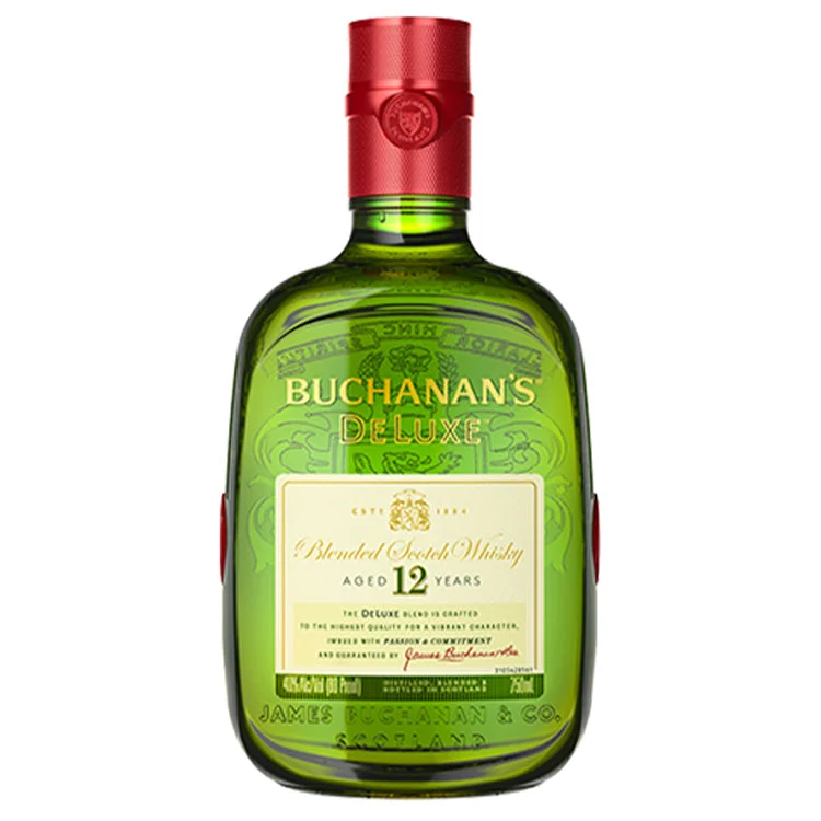 Buchanan's Deluxe Blended 12 Year Scotch Whisky - 750ml