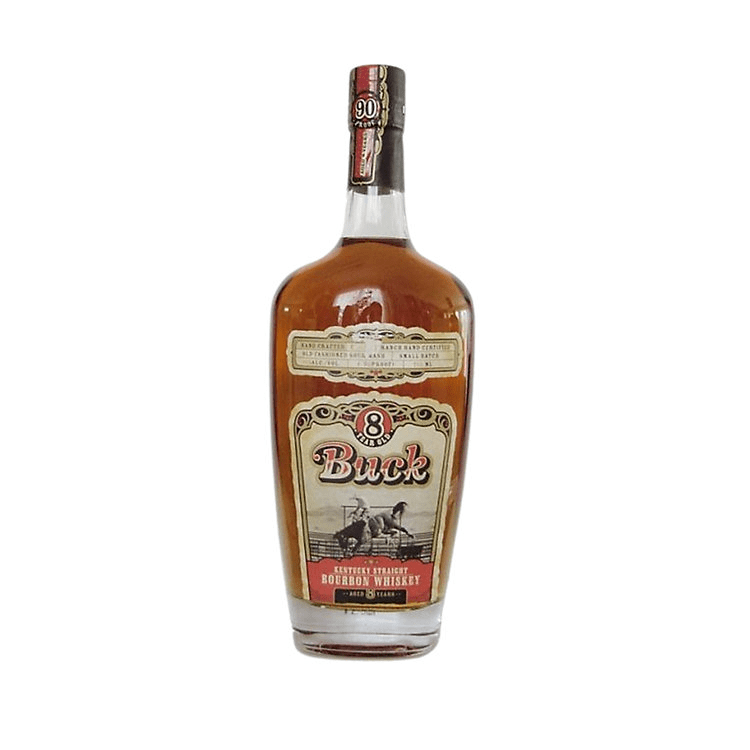 Buck Straight Bourbon 8 Yr 750ml