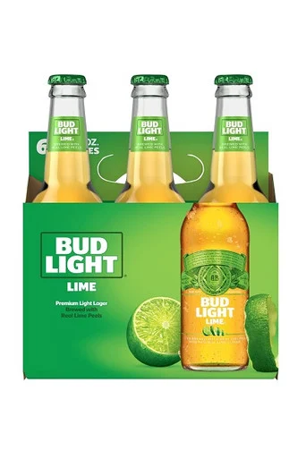 Bud Light Lime 6pk bottles
