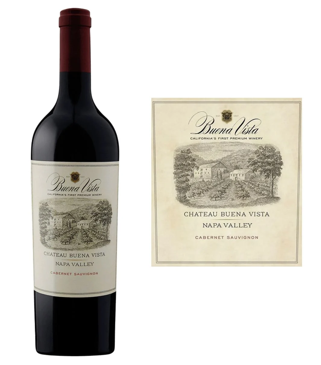 Buena Vista Chateau Buena Vista Cabernet Sauvignon Napa Valley 2022 (750 ml)