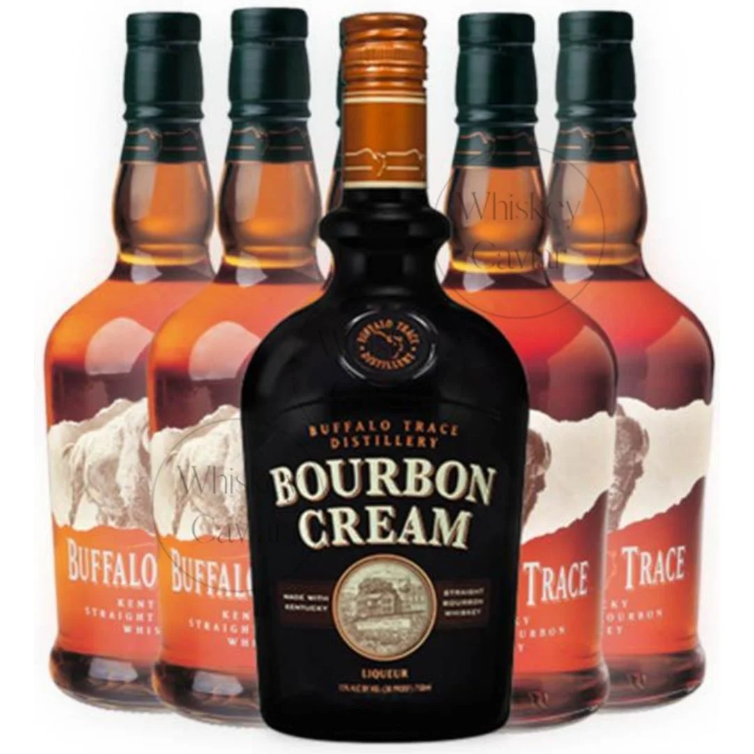 Buffalo Trace 4 Pack & Bourbon Cream Value Bundle