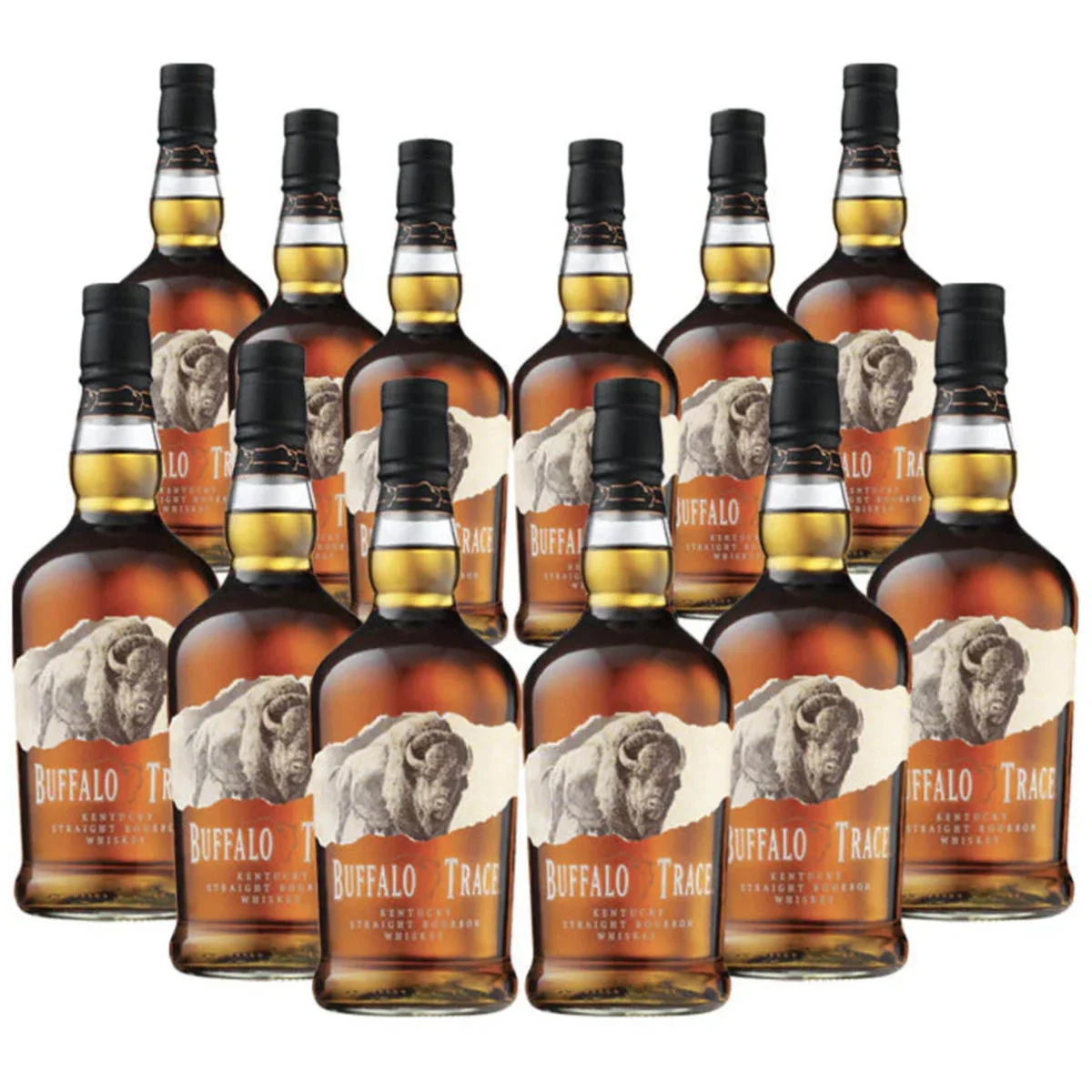 Buffalo Trace Kentucky Straight Bourbon Whiskey Full Case of 12