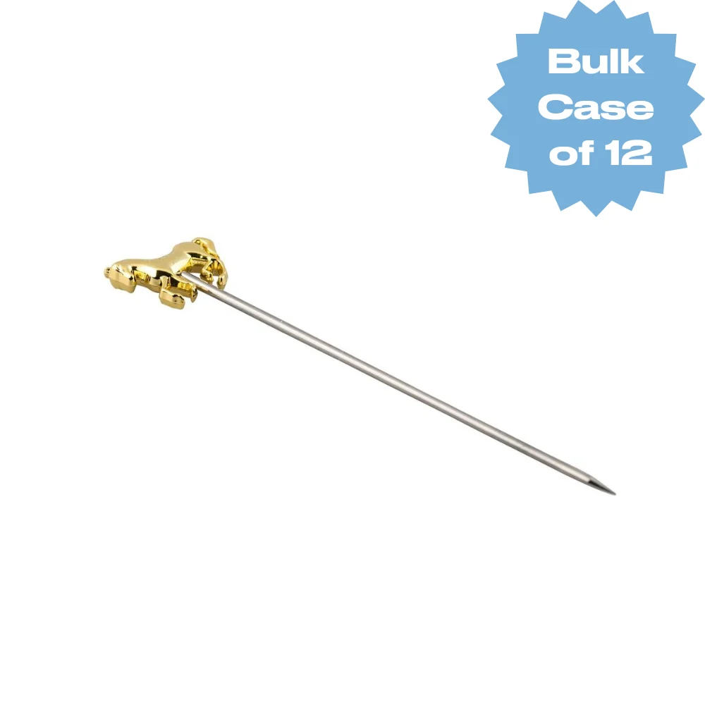 Bulk Gold Horse Cocktail Pin (Case of 12)
