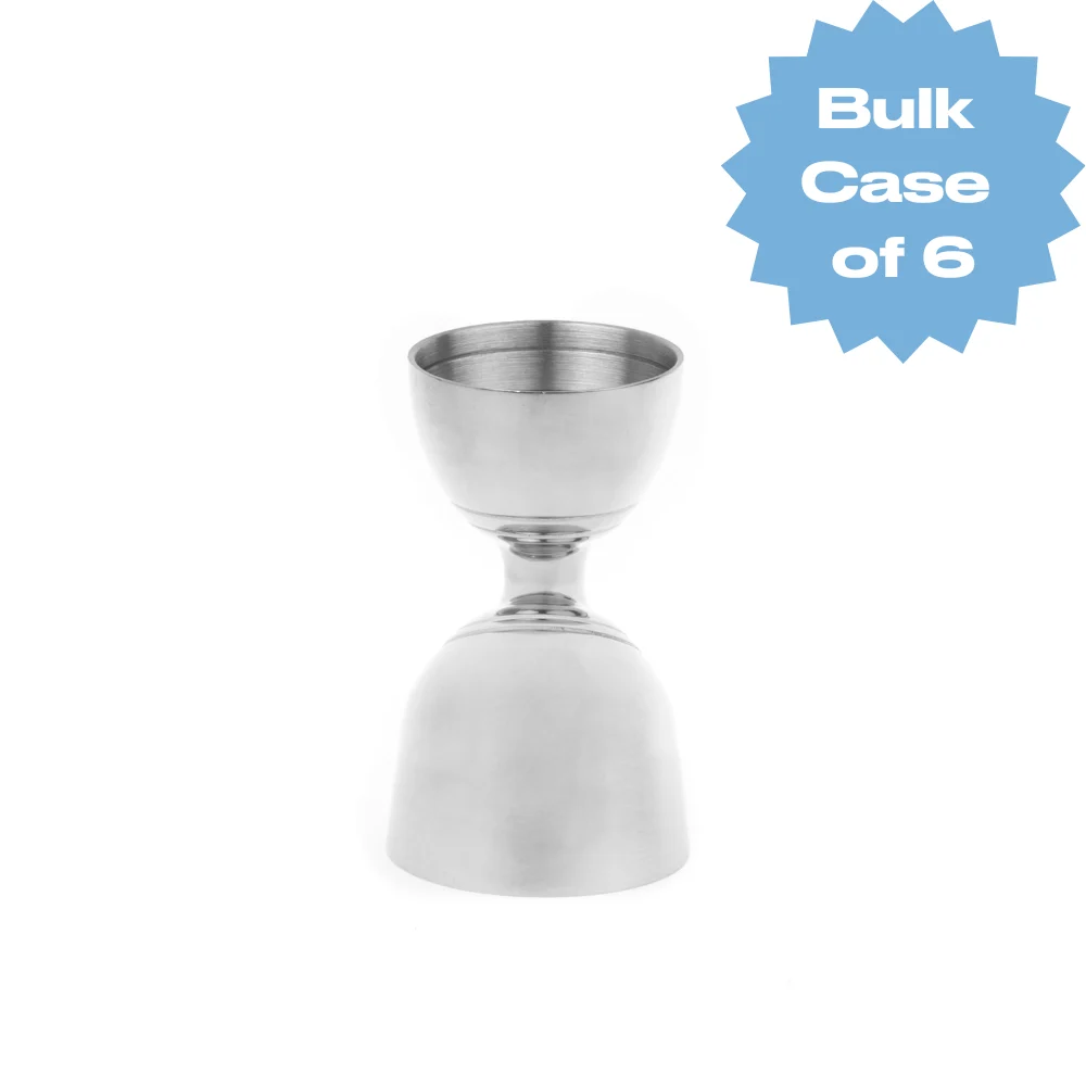Bulk Stainless Steel Bell Jigger (Case of 6)