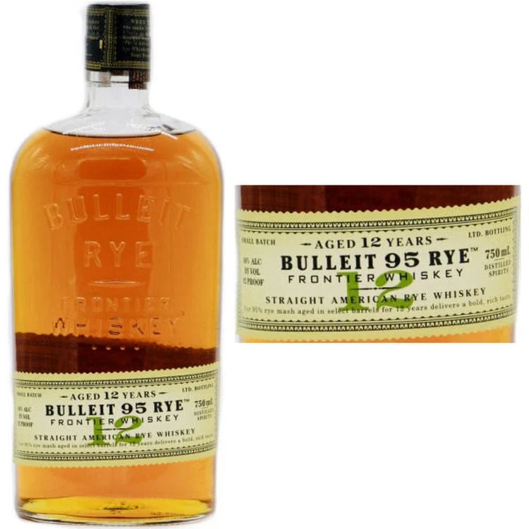 Bulleit 12 Year Old Rye Whiskey