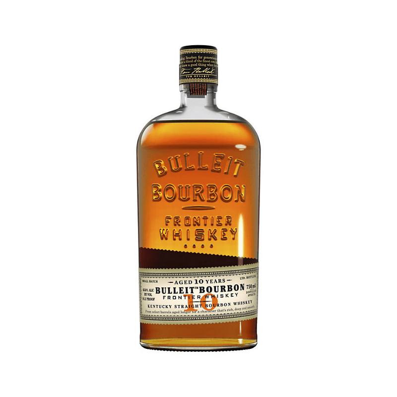 Bulleit Straight Bourbon Frontier Whiskey 10 Yr 750ml