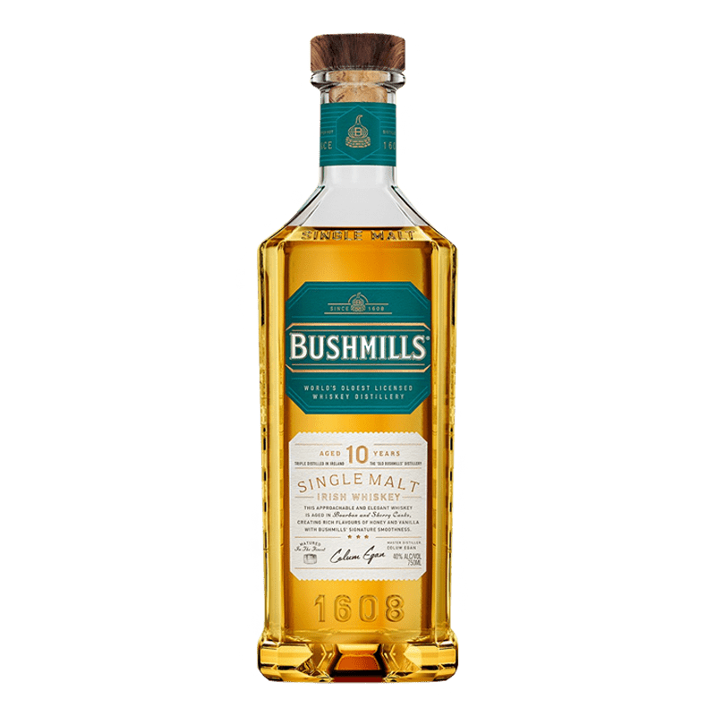 Bushmills 10 Year Single Malt Irish Whiskey 750mL