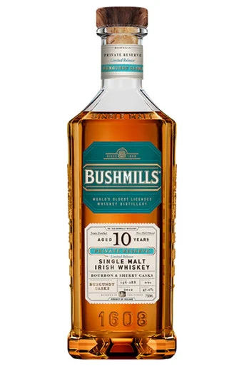 Bushmills 10yr Single Malt Irish Burgundy Cask Finish Private Reserve