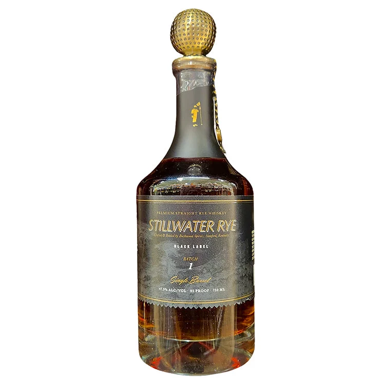 Bushwood Longball Black Label Single BarrelRye Whiskey - 750ml