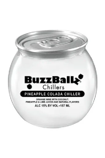BuzzBallz Chillers Pineapple Colada 187ml