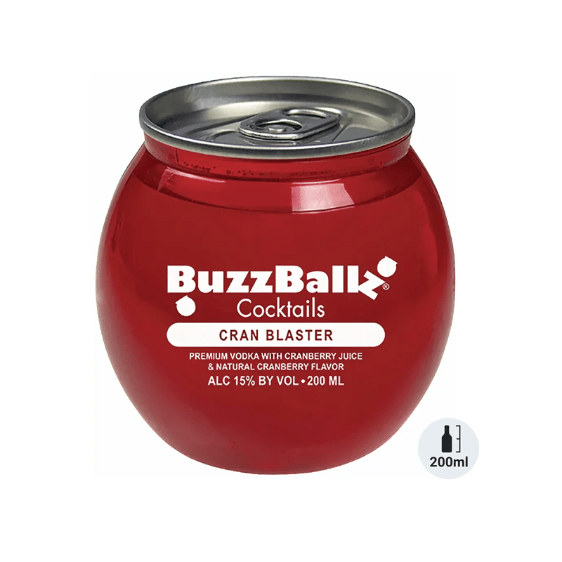 Buzzballz Cran Blaster Cocktail 200mL 4 Pack