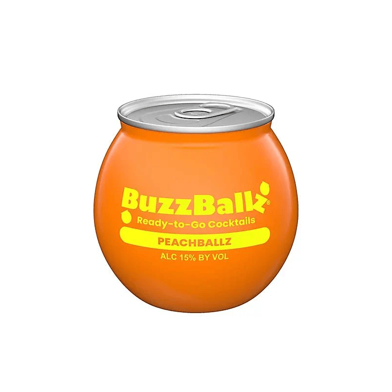Buzzballz PeachBallz Cocktail 200mL 4 Pack