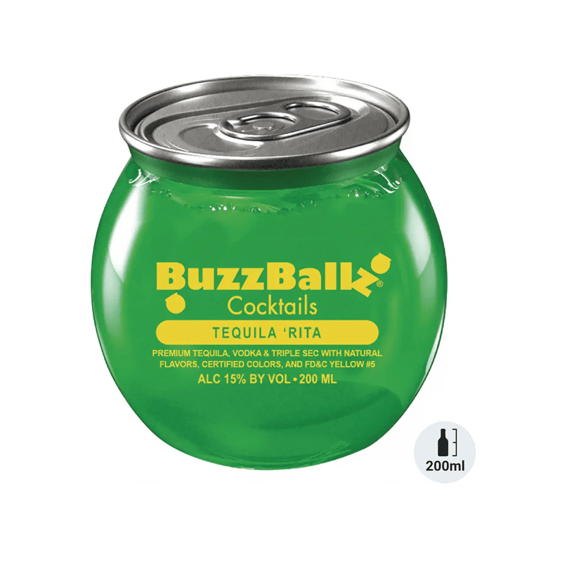 Buzzballz Tequila Rita Cocktail 200mL 4 Pack