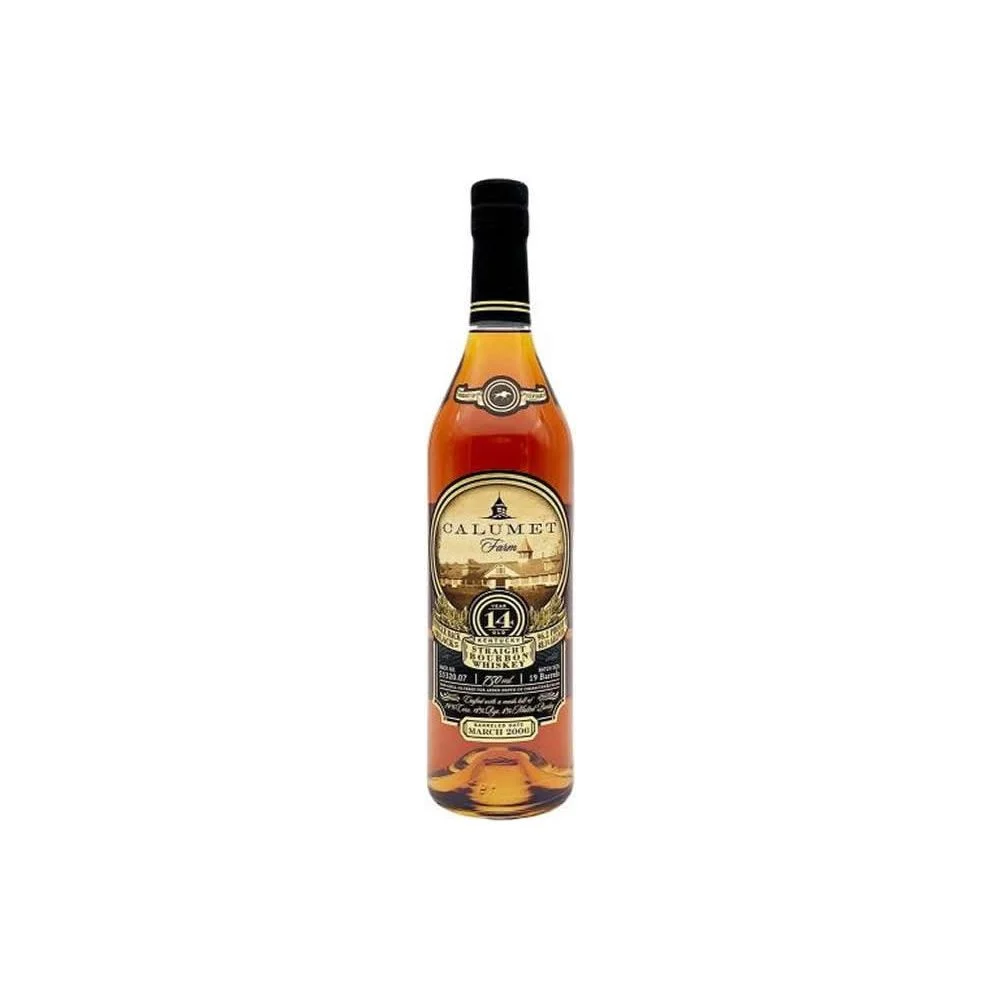 Calumet Farm 14 Year Old Single Rack Black Bourbon Whiskey