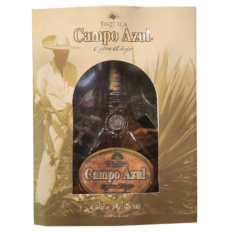 Campo Azul Extra Anejo Glass SetTequila - 750ml